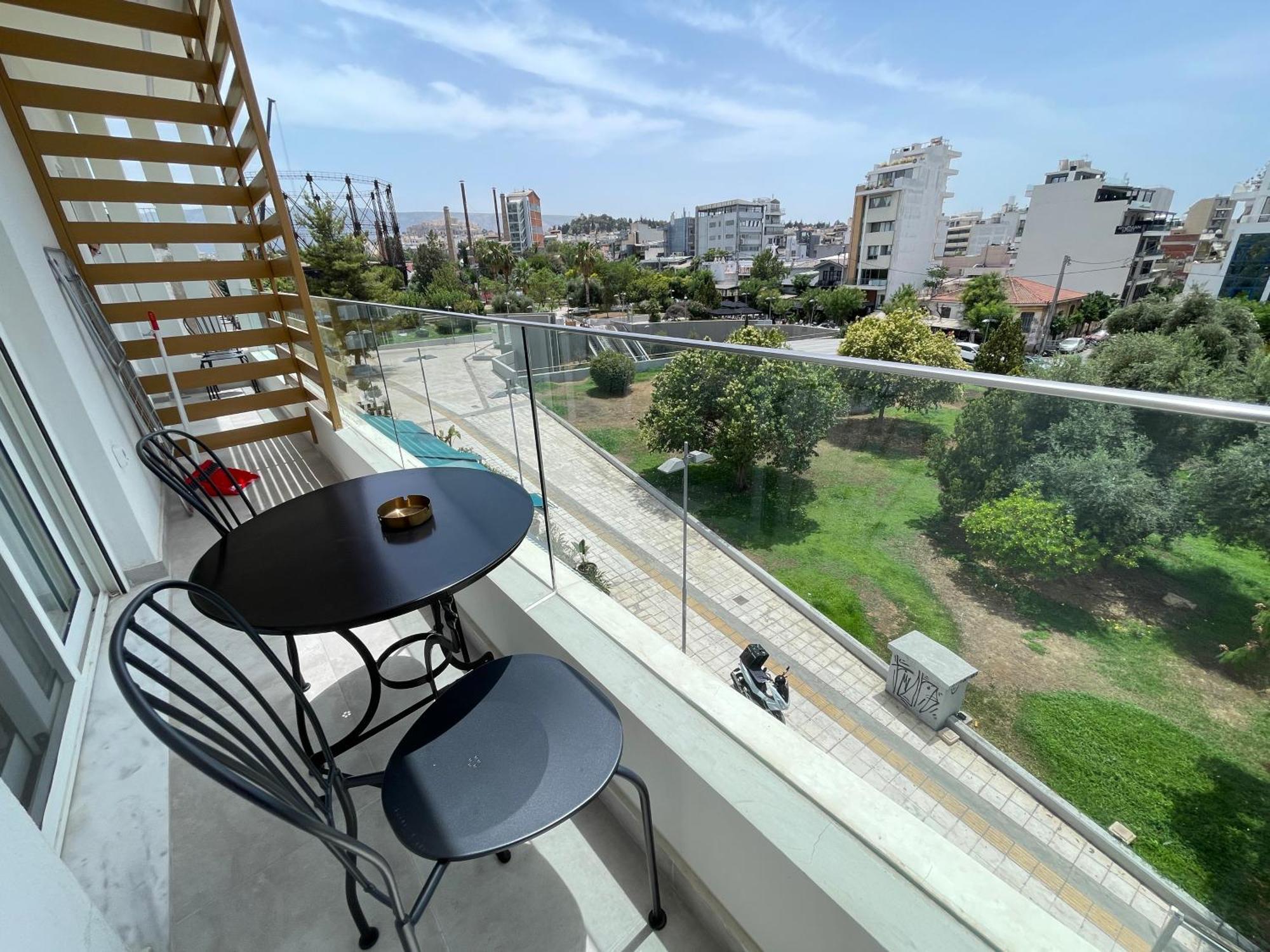 Acropolis View Luxurious Studio Living Atina Dış mekan fotoğraf
